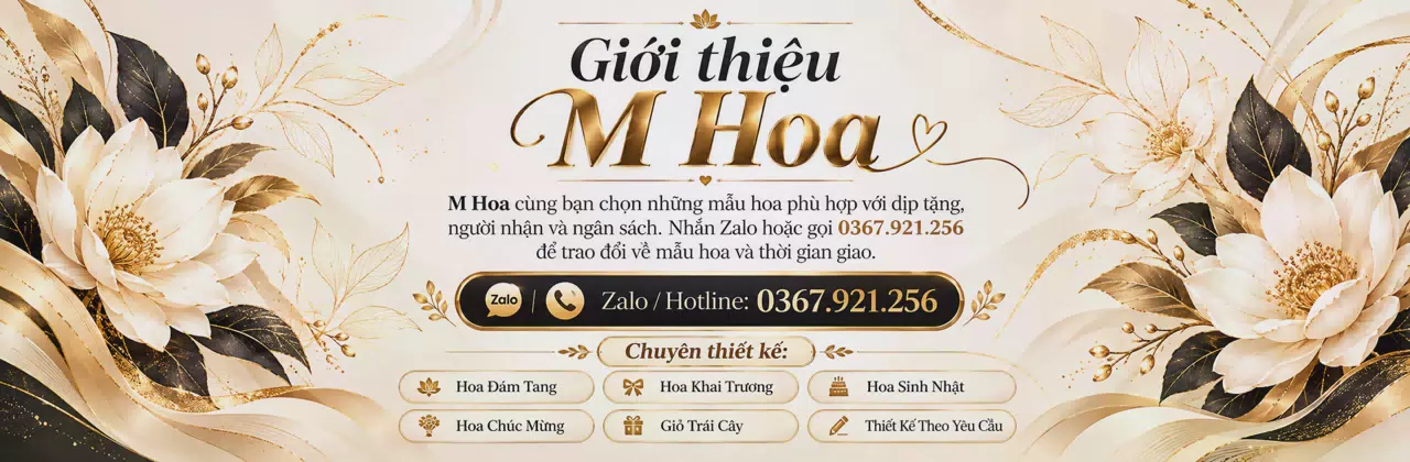 Ảnh bìa Shop hoa tươi Xã Vĩnh Lộc Hồ Chí Minh - Để lời nhắn thêm dịu dàng